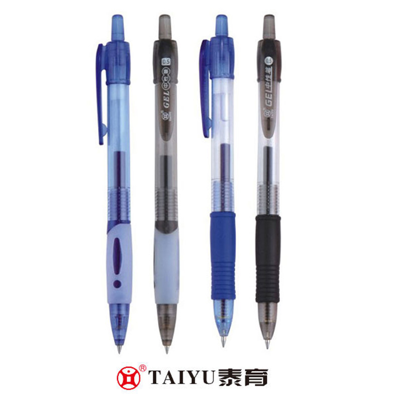 Bolígrafo enrollable para uso en oficina con sistema de color clásico azul y negro Bolígrafo enrollable 988